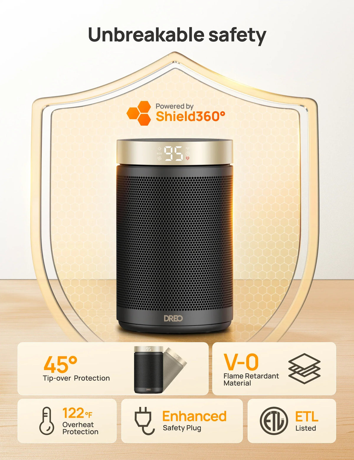 DREO Ceramic Space Heater