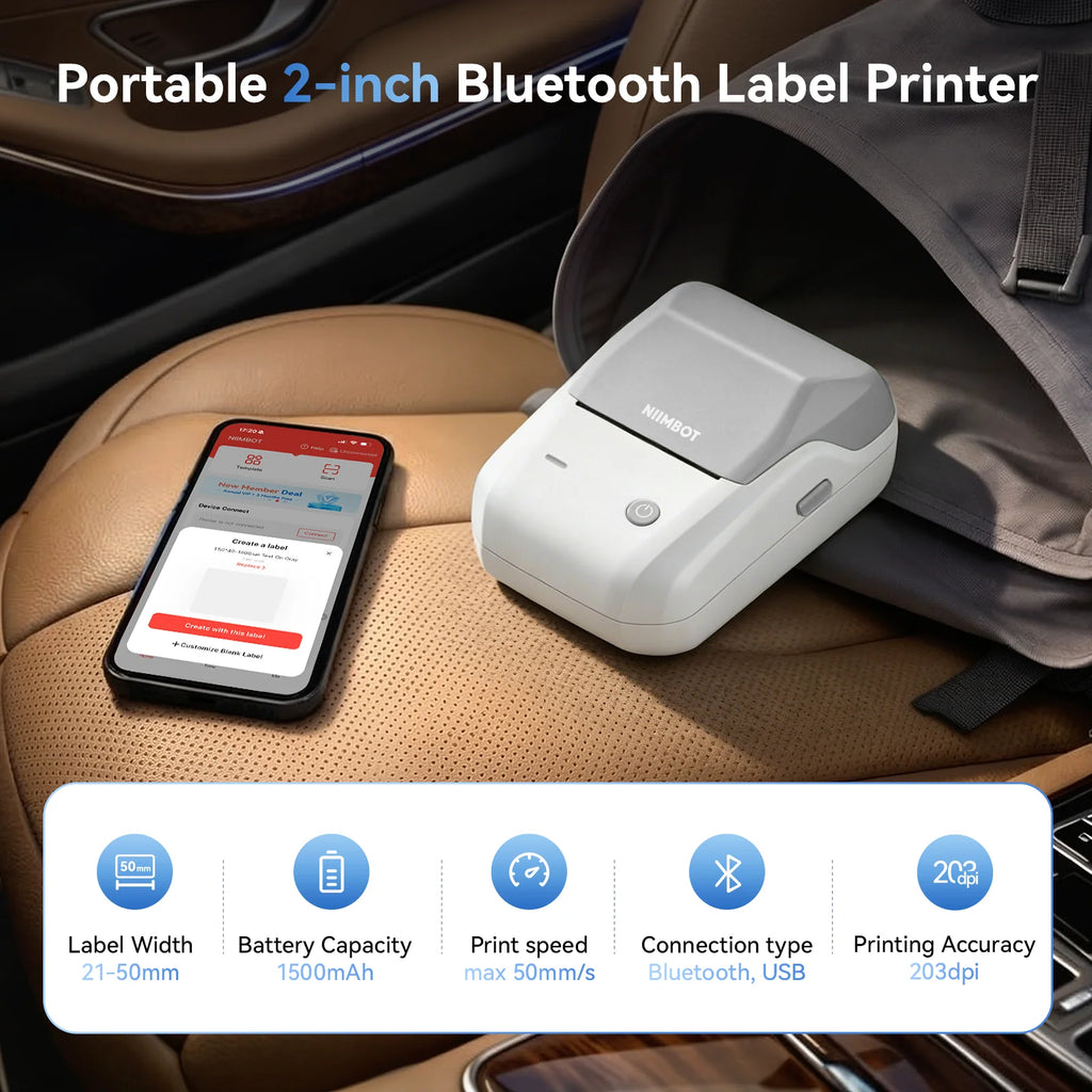 NIIMBOT Thermal Label Printer