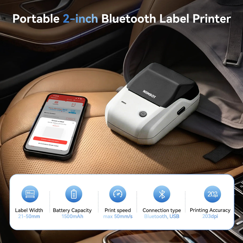 NIIMBOT Thermal Label Printer