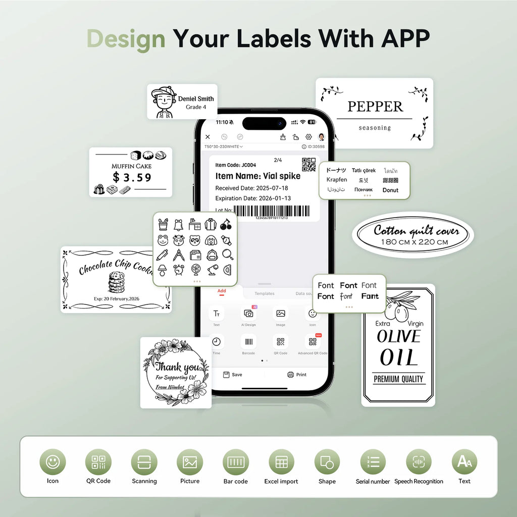 NIIMBOT Thermal Label Printer