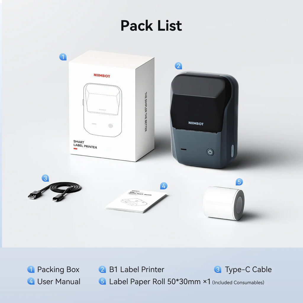 NIIMBOT Thermal Label Printer