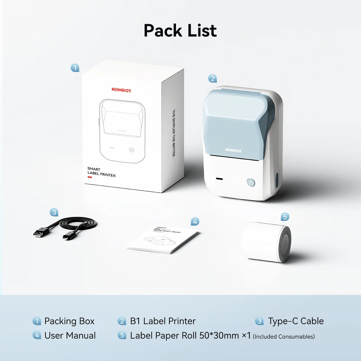 NIIMBOT Thermal Label Printer