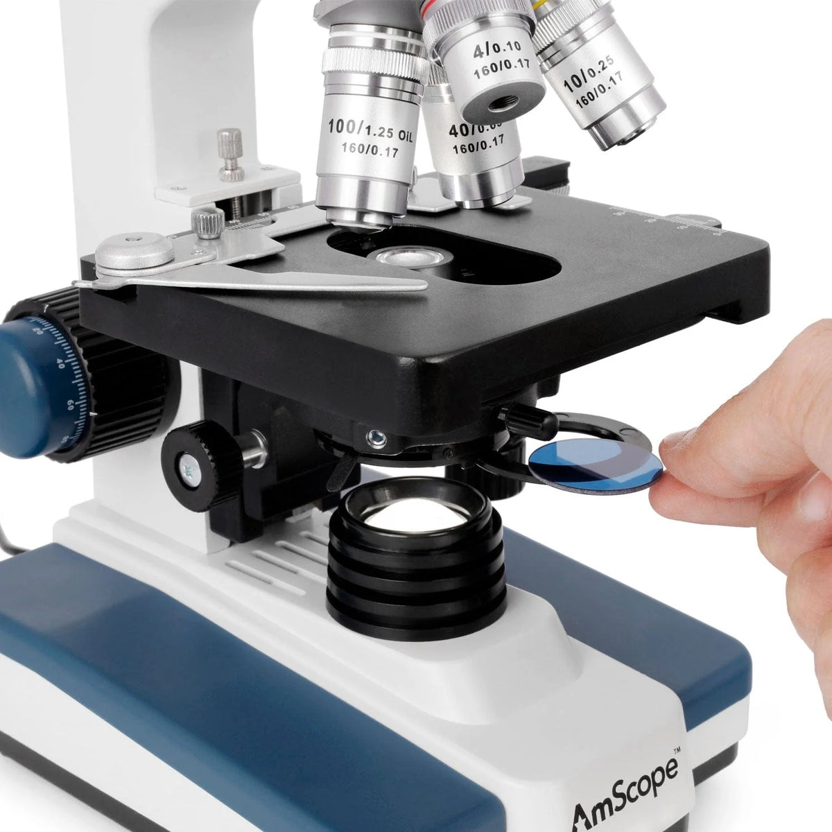 AmScope Binocular Compound Microscope