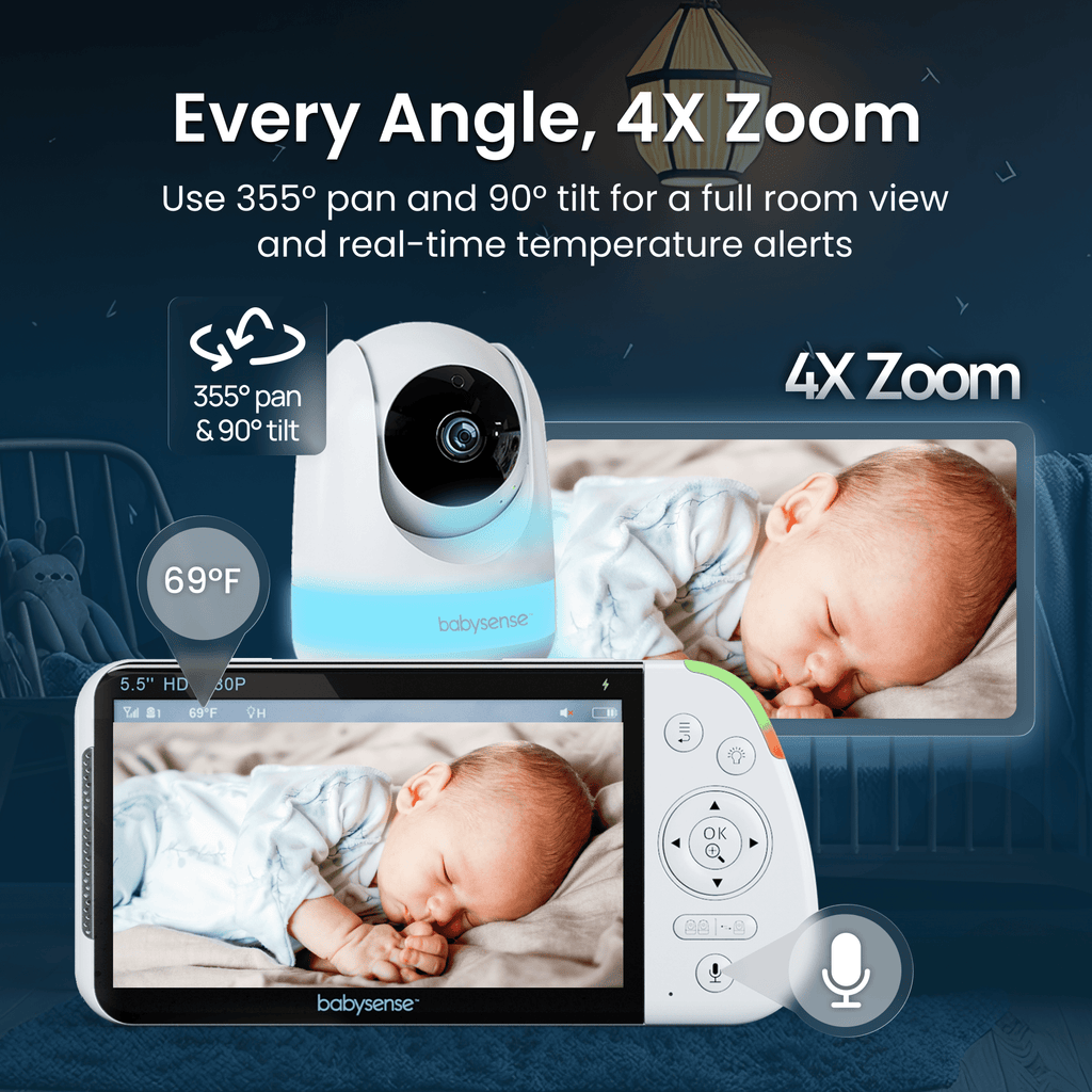 Babysense Non-WiFi Video Baby Monitor