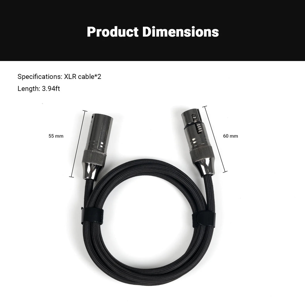 Fosi Audio XLR Audio Cable