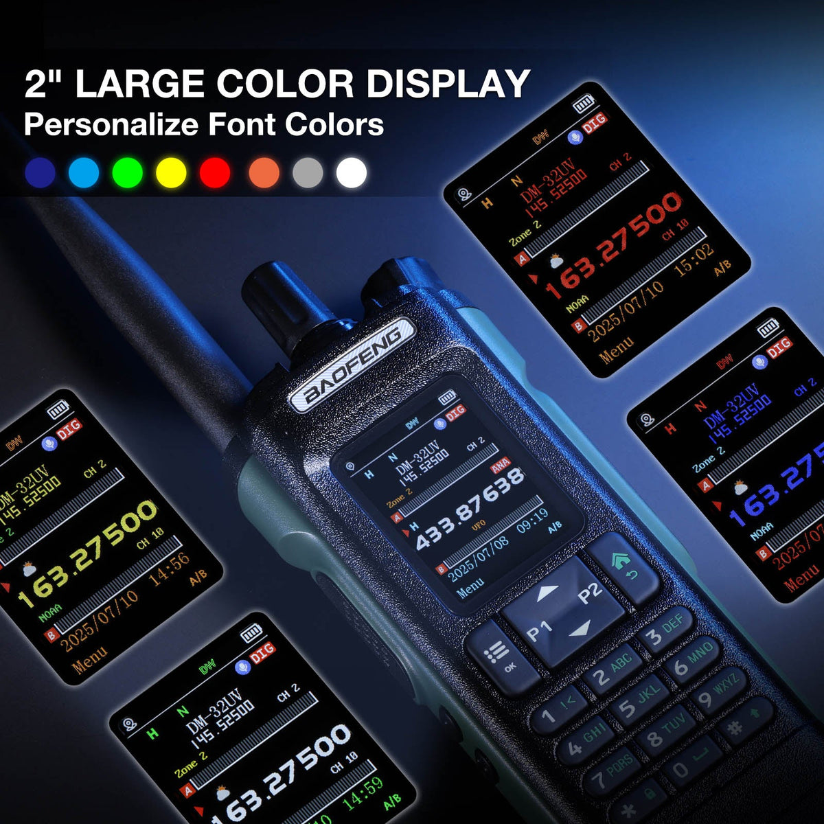 Baofeng Handheld DMR Two-Way Radio