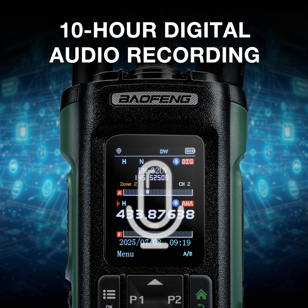 Baofeng Handheld DMR Two-Way Radio