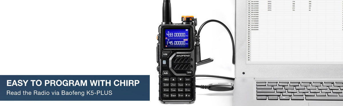 Baofeng 10W Tri-Band Handheld Two-Way Radio