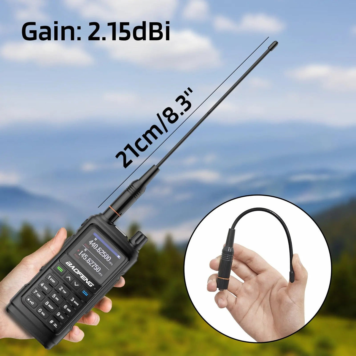 Baofeng Handheld Two-Way Radio