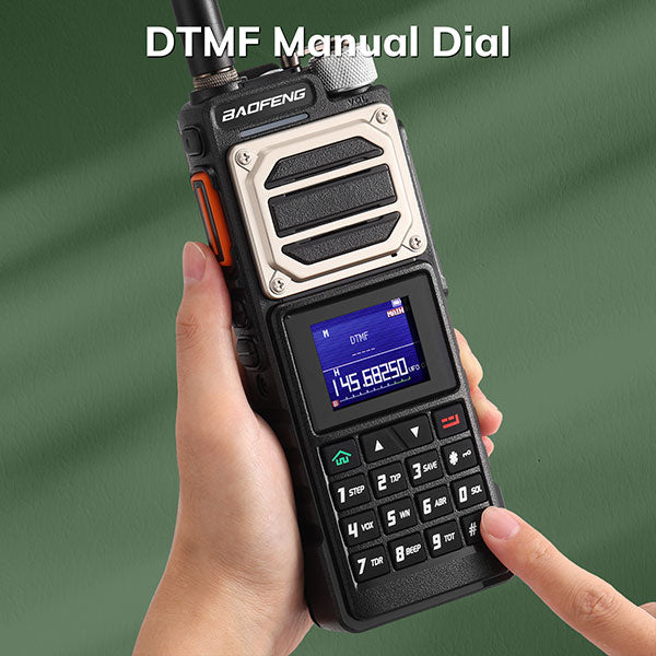 Baofeng 10W Tri-Power Handheld Two-Way Radio