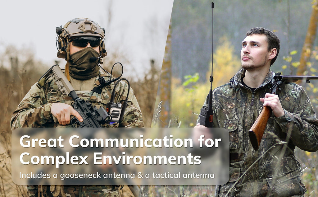 Baofeng 10W Tri-Power Handheld Two-Way Radio