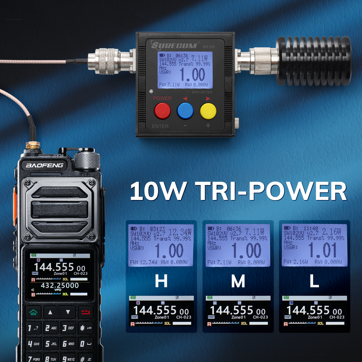 Baofeng 10W GPS Handheld Radio