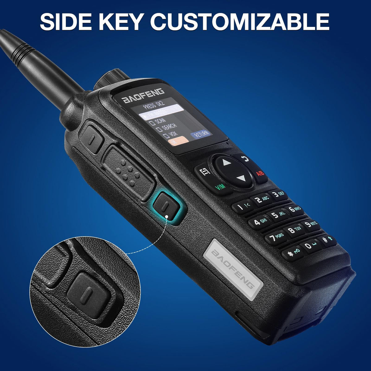 Baofeng 10W Tri-Band Handheld Two-Way Radio