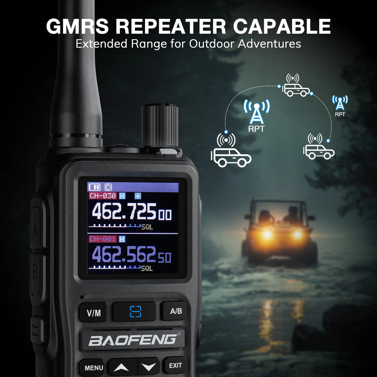 Baofeng 5W GMRS Handheld Radio