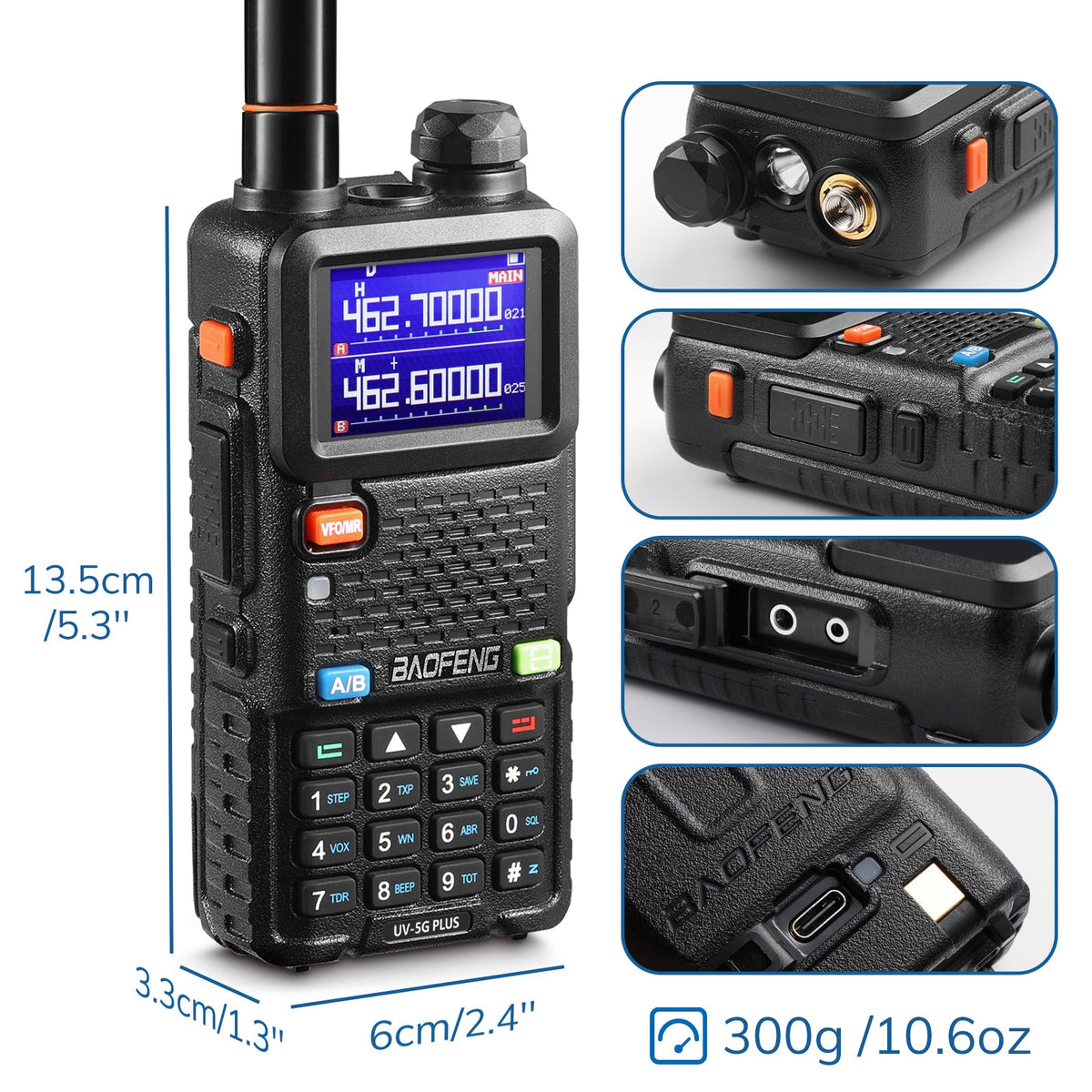 Baofeng Handheld GMRS Two-Way Radio