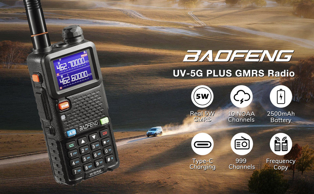 Baofeng Handheld GMRS Two-Way Radio