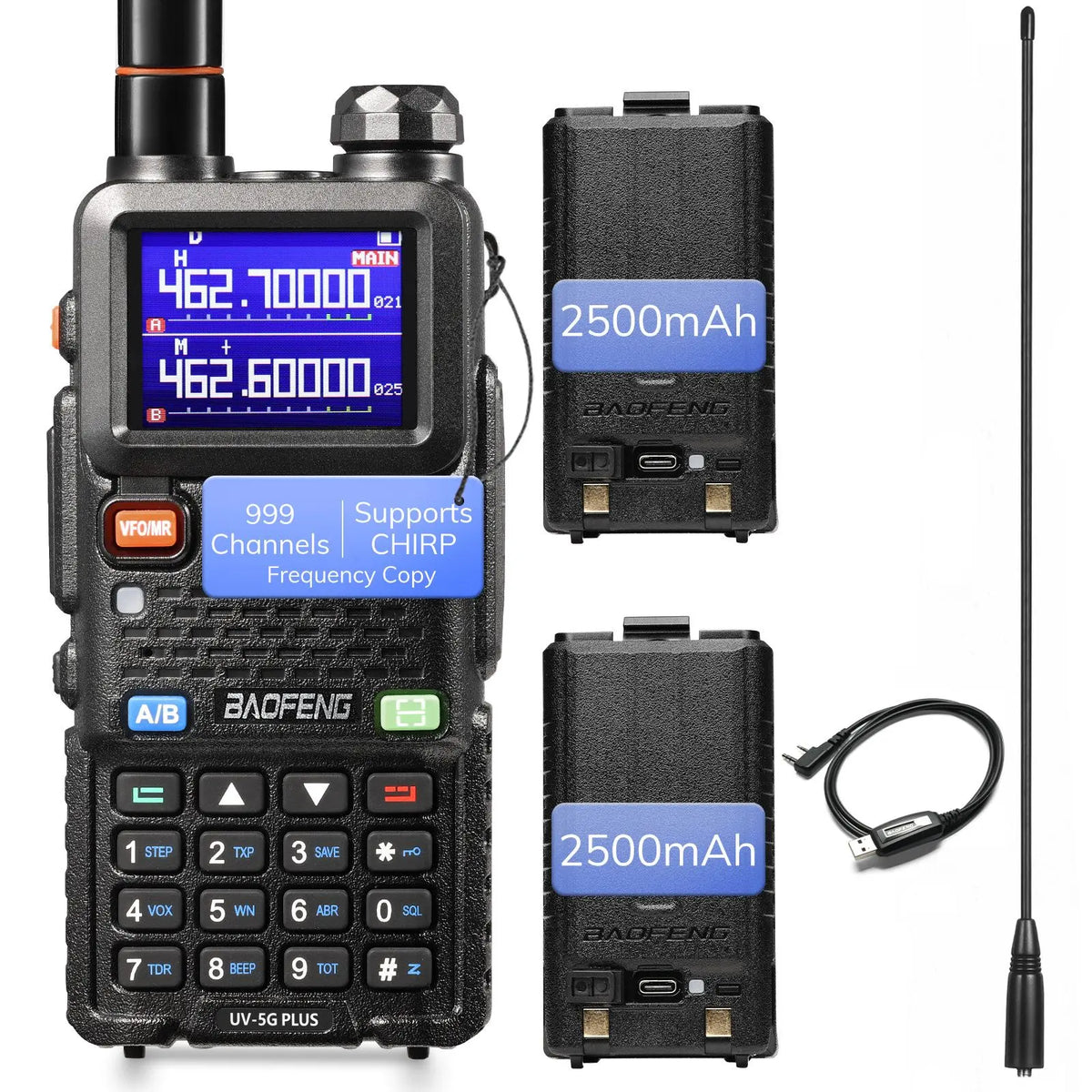 Baofeng Handheld GMRS Two-Way Radio