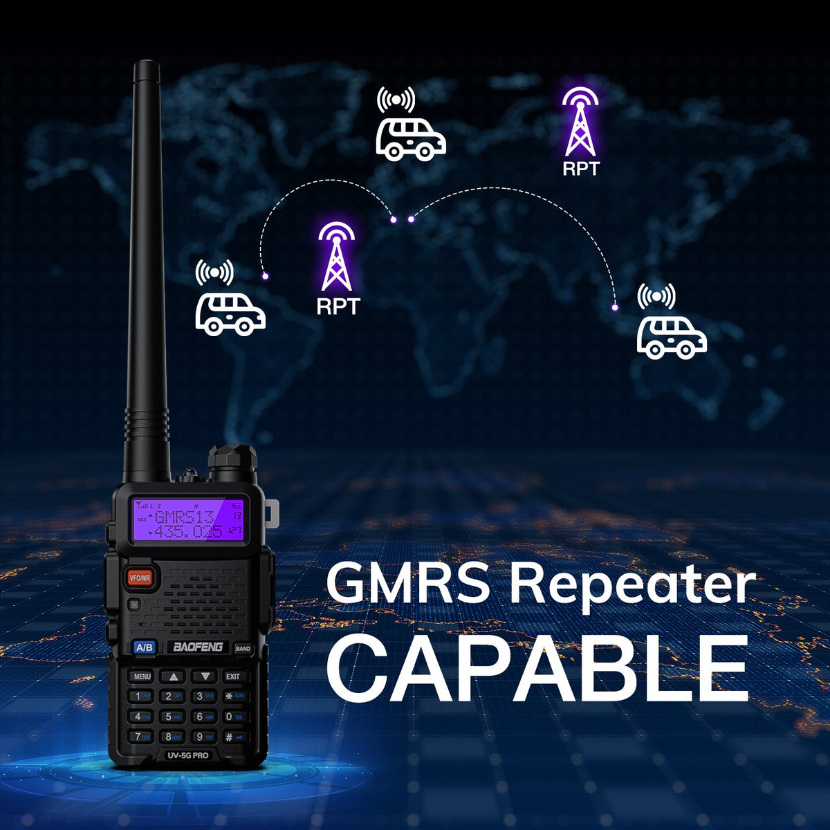 Baofeng 5W GMRS Handheld Radio