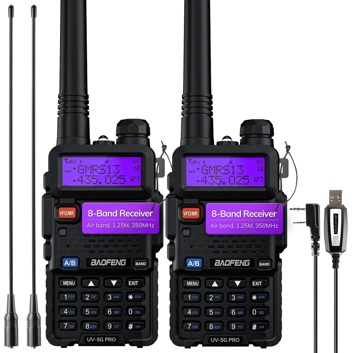 Baofeng 5W GMRS Handheld Radio