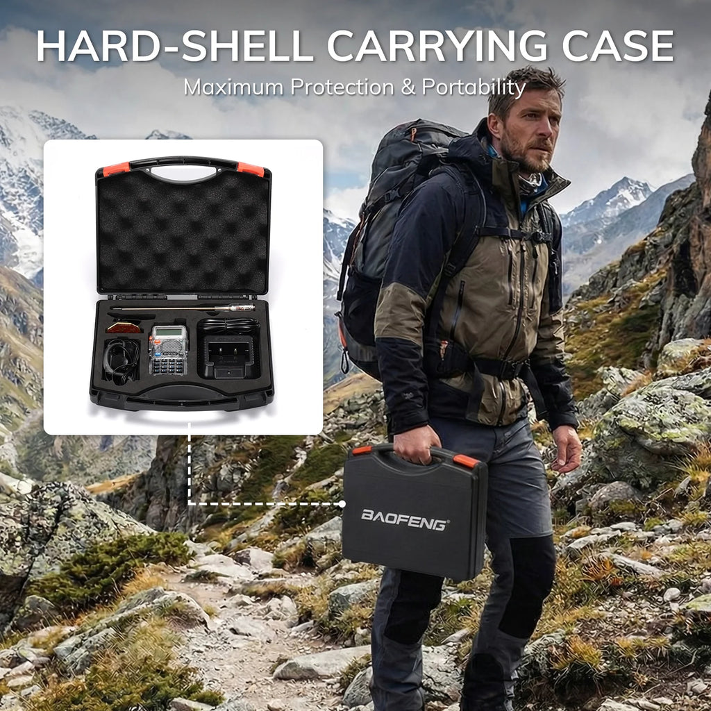 Baofeng 5W Dual-Band Handheld Two-Way Radio