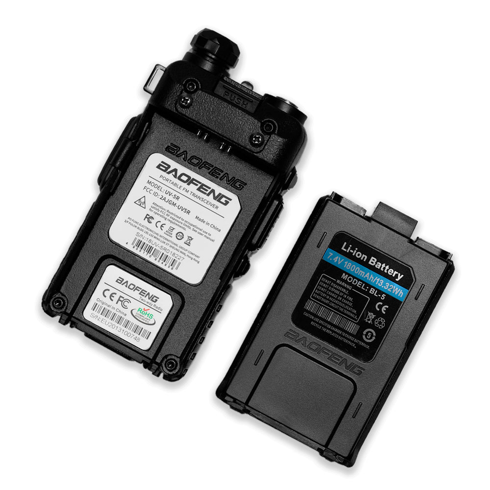 Baofeng Dual-Band Handheld Two-Way Radio