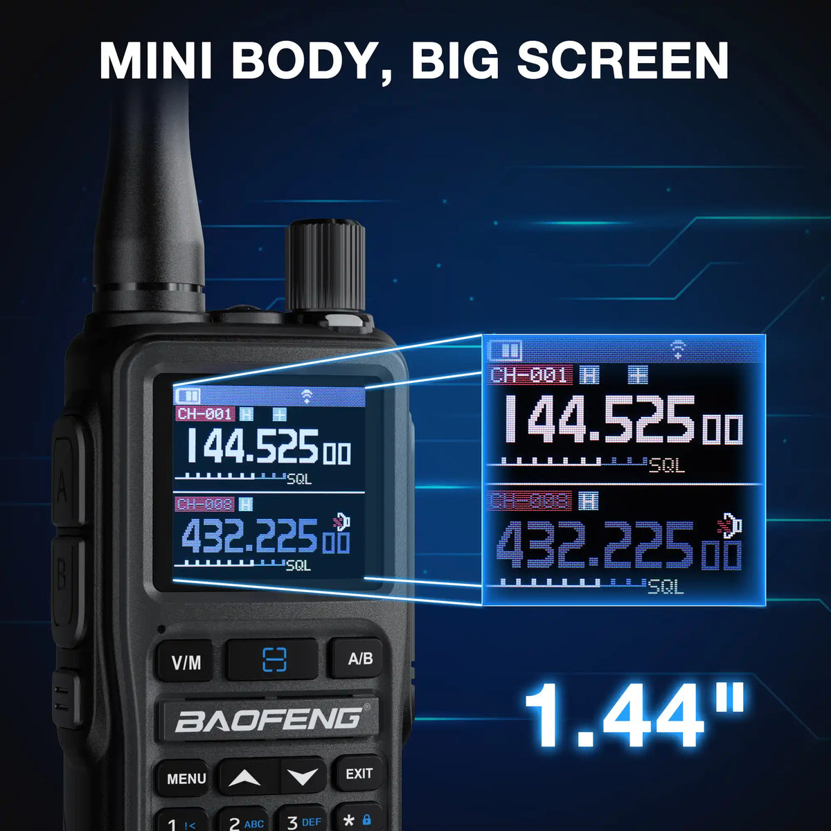 Baofeng 5W Dual-Band Handheld Radio