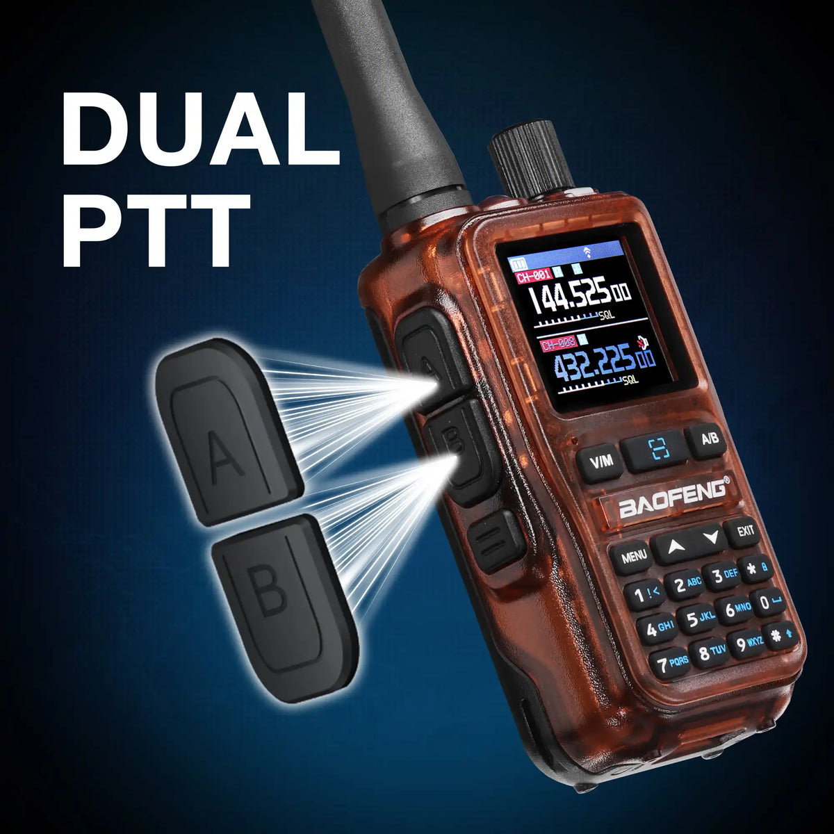 Baofeng 5W Dual-Band Handheld Radio