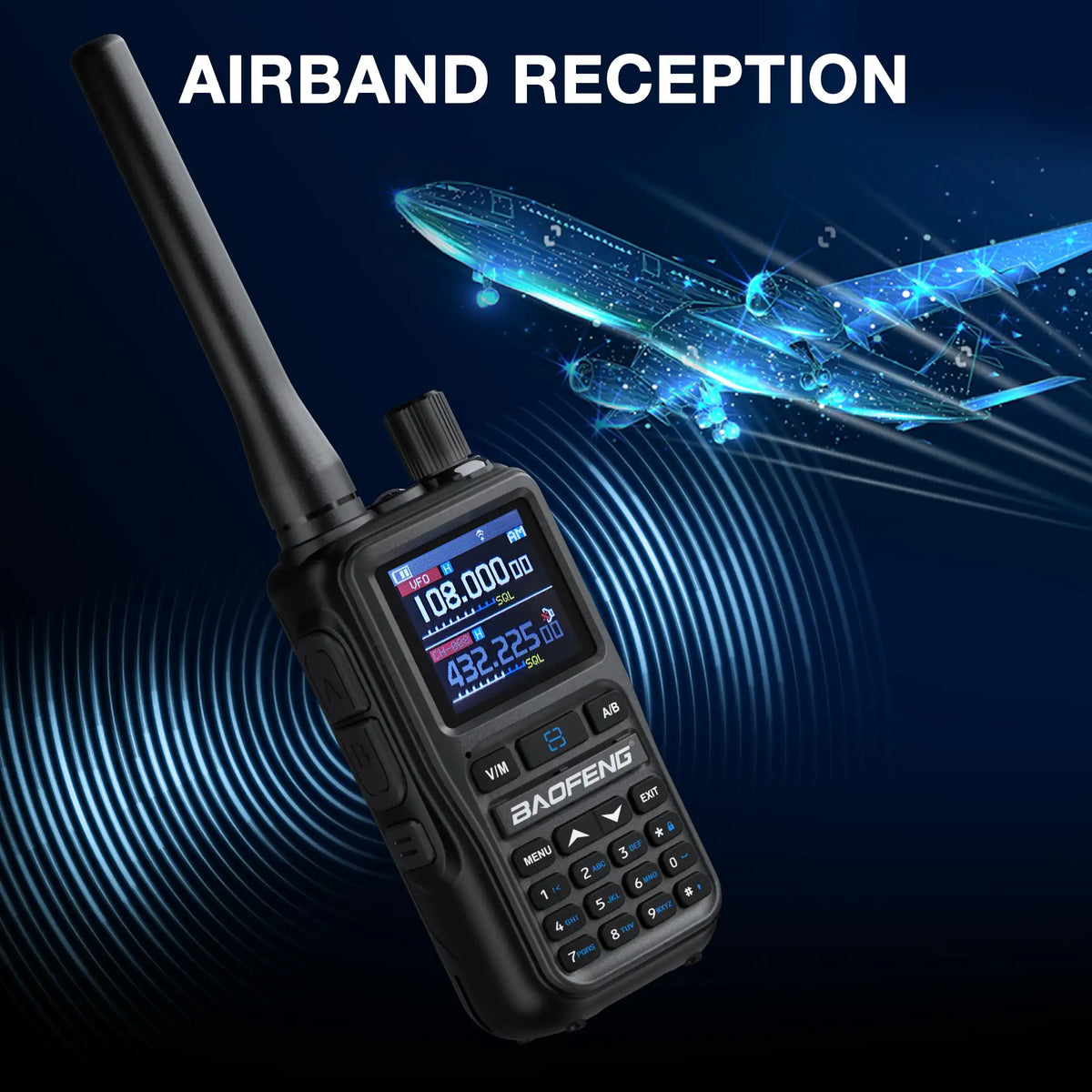 Baofeng 5W Dual-Band Handheld Radio