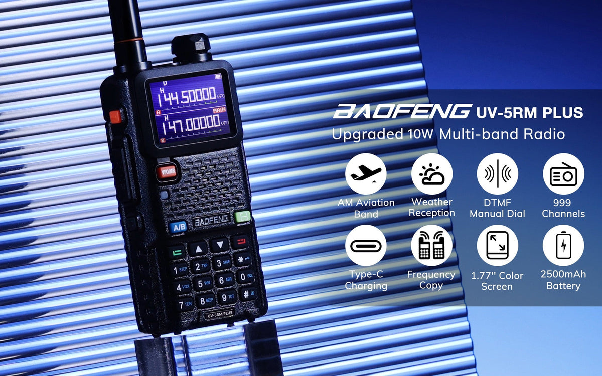 Baofeng Handheld Two-Way Radio