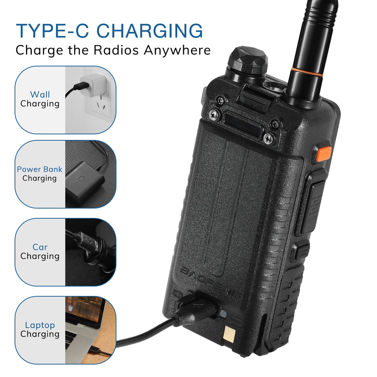 Baofeng Handheld Two-Way Radio