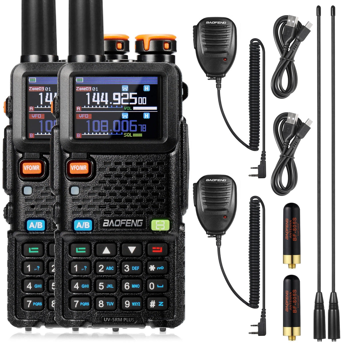 Baofeng GPS Multi-Band Handheld Radio