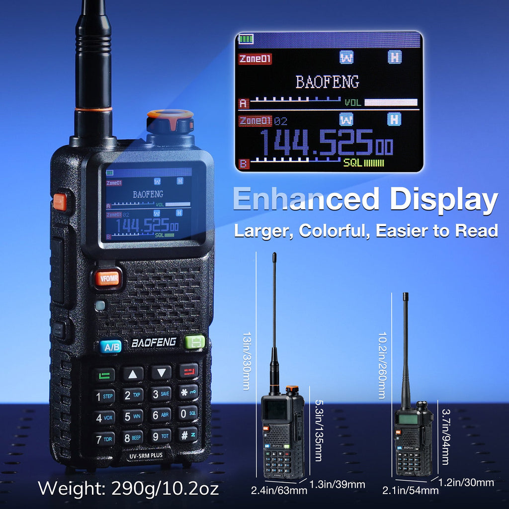 Baofeng GPS Multi-Band Handheld Radio