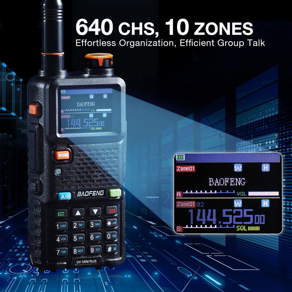 Baofeng GPS Multi-Band Handheld Radio