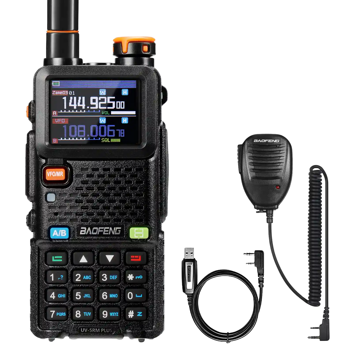Baofeng GPS Multi-Band Handheld Radio