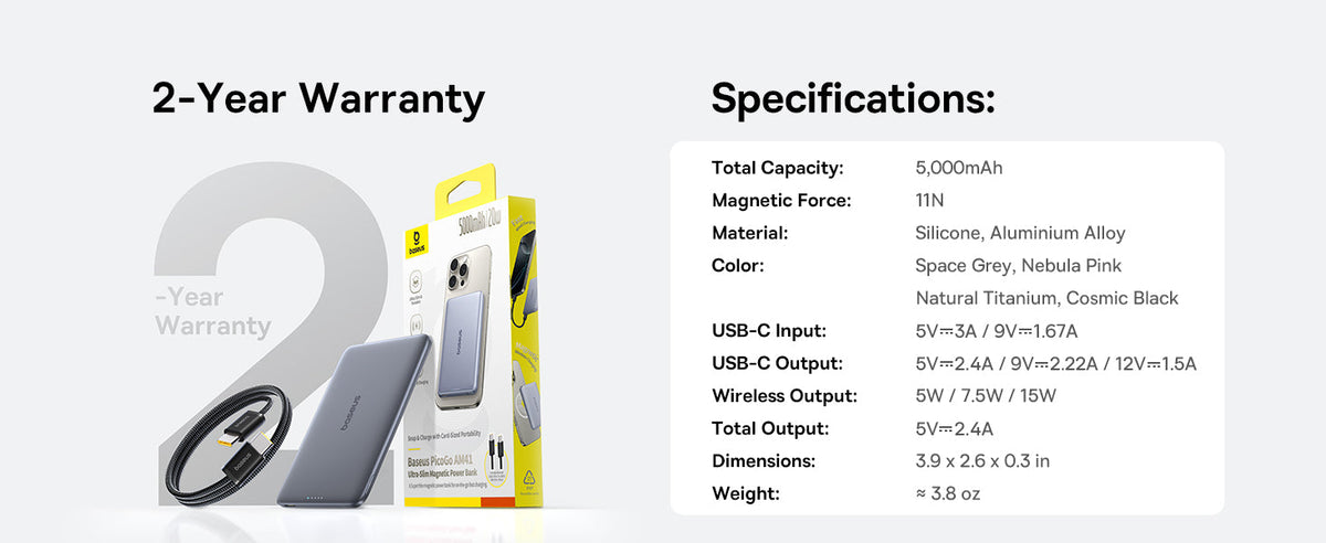 Baseus Magnetic Wireless Power Bank