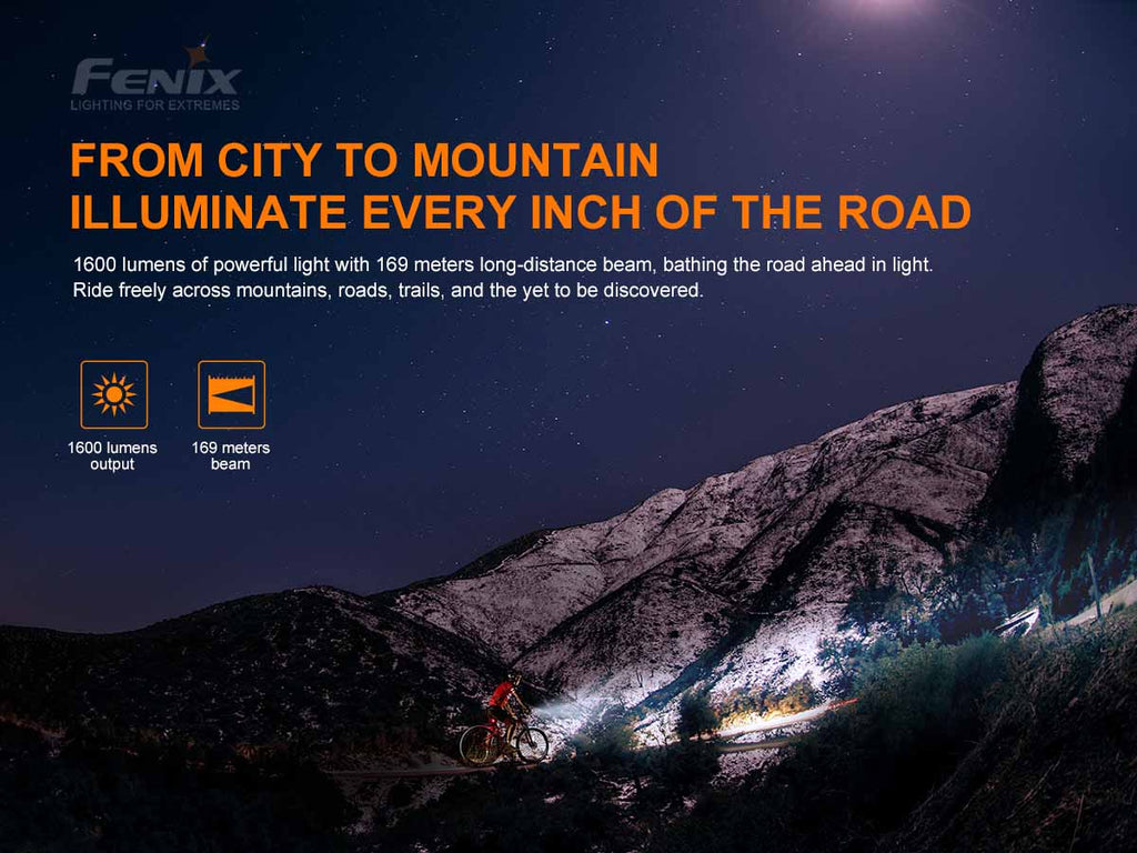Fenix Rechargeable Bicycle Headlight