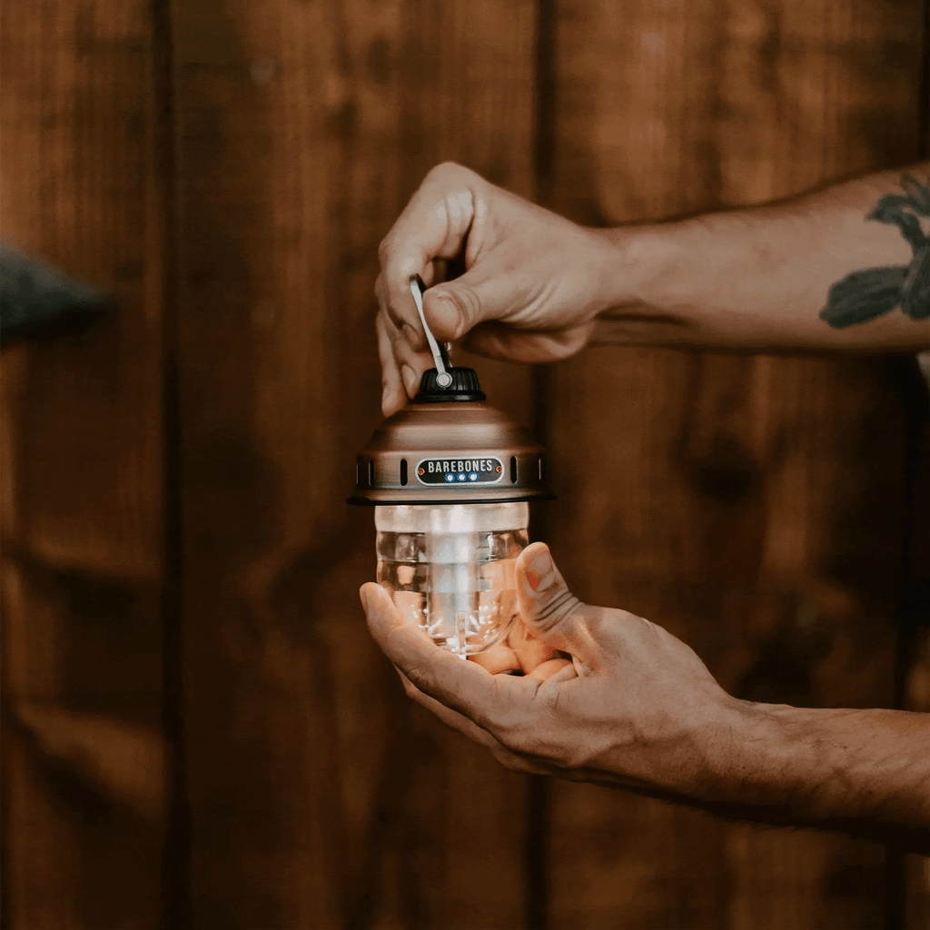 Barebones Rechargeable Hanging Lantern