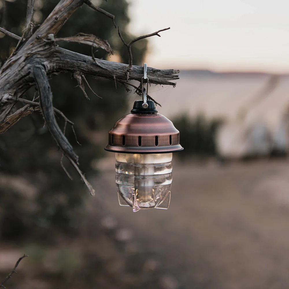 Barebones Rechargeable Hanging Lantern