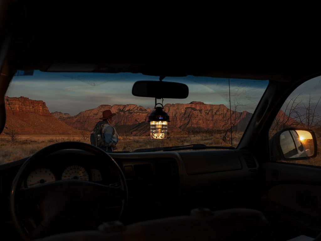 Barebones Rechargeable Hanging Lantern