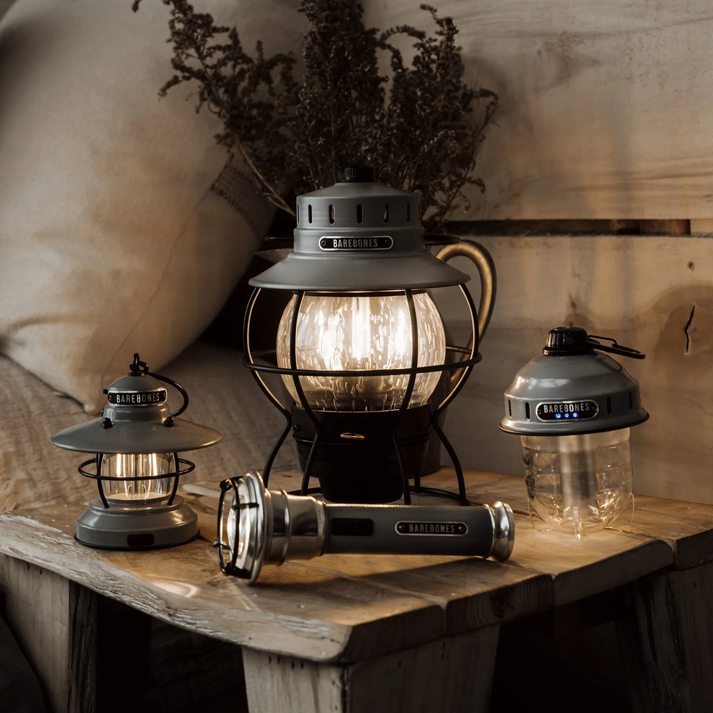 Barebones Rechargeable Hanging Lantern