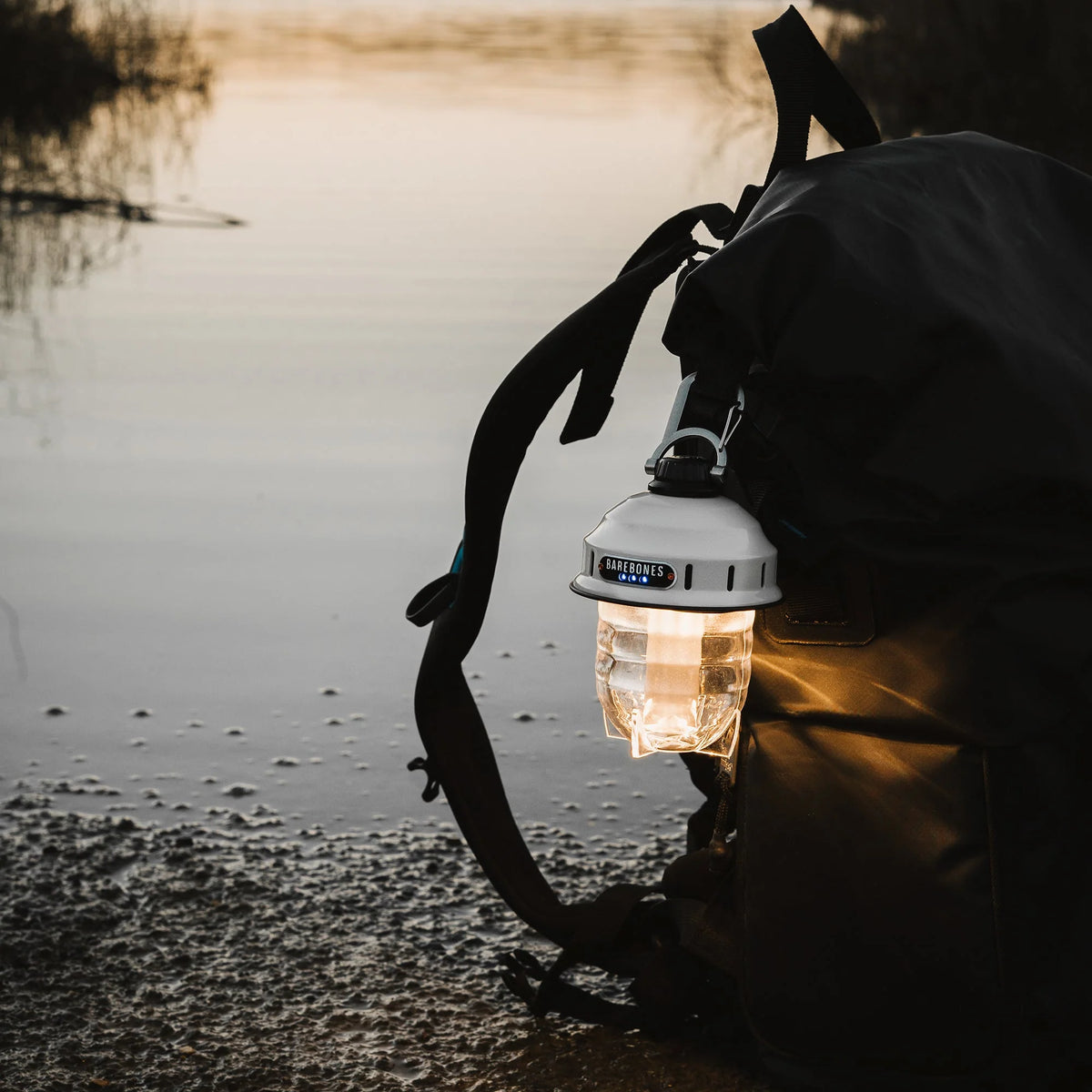 Barebones Rechargeable Hanging Lantern
