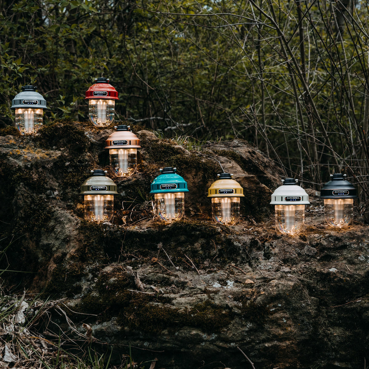 Barebones Rechargeable Hanging Lantern