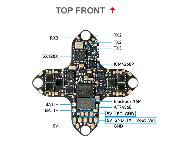 Betafpv 1S FPV Drone Flight Controller