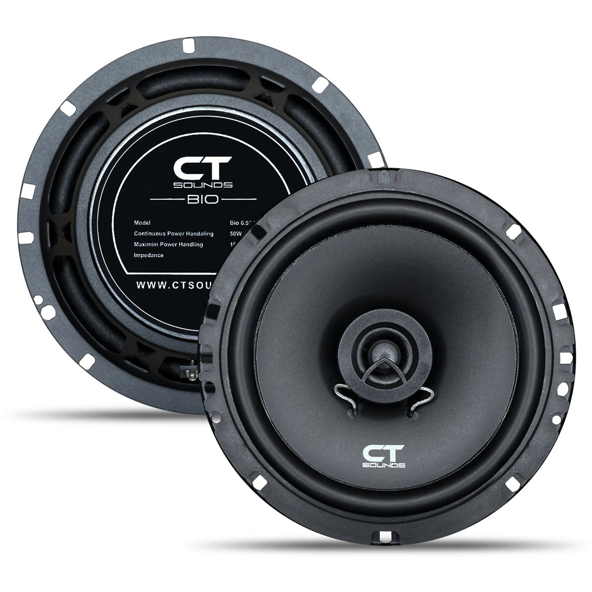 CT Sounds Coaxial Car Speaker Pair