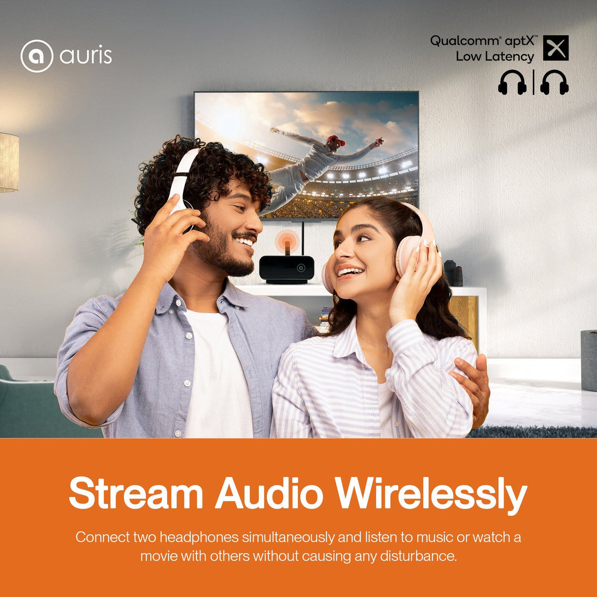 Auris, Inc Bluetooth Audio Transmitter and Receiver