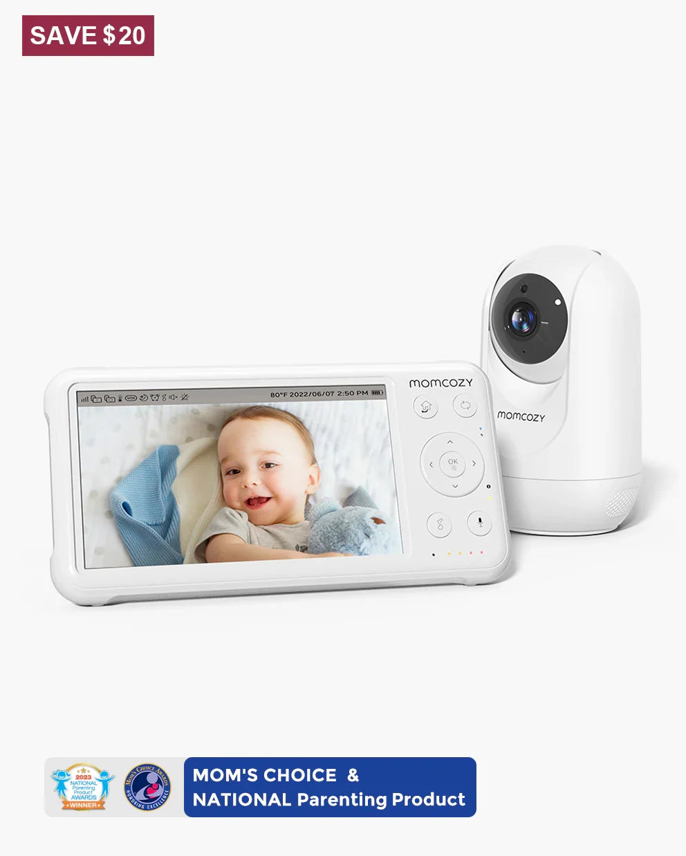Momcozy Non-WiFi Video Baby Monitor
