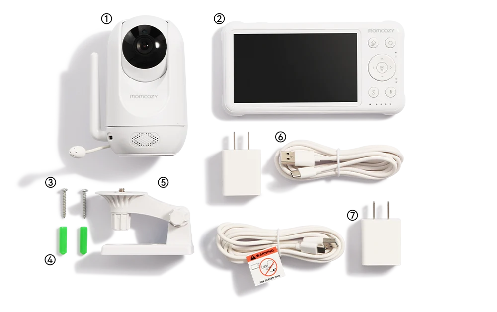 Momcozy Non-WiFi Video Baby Monitor