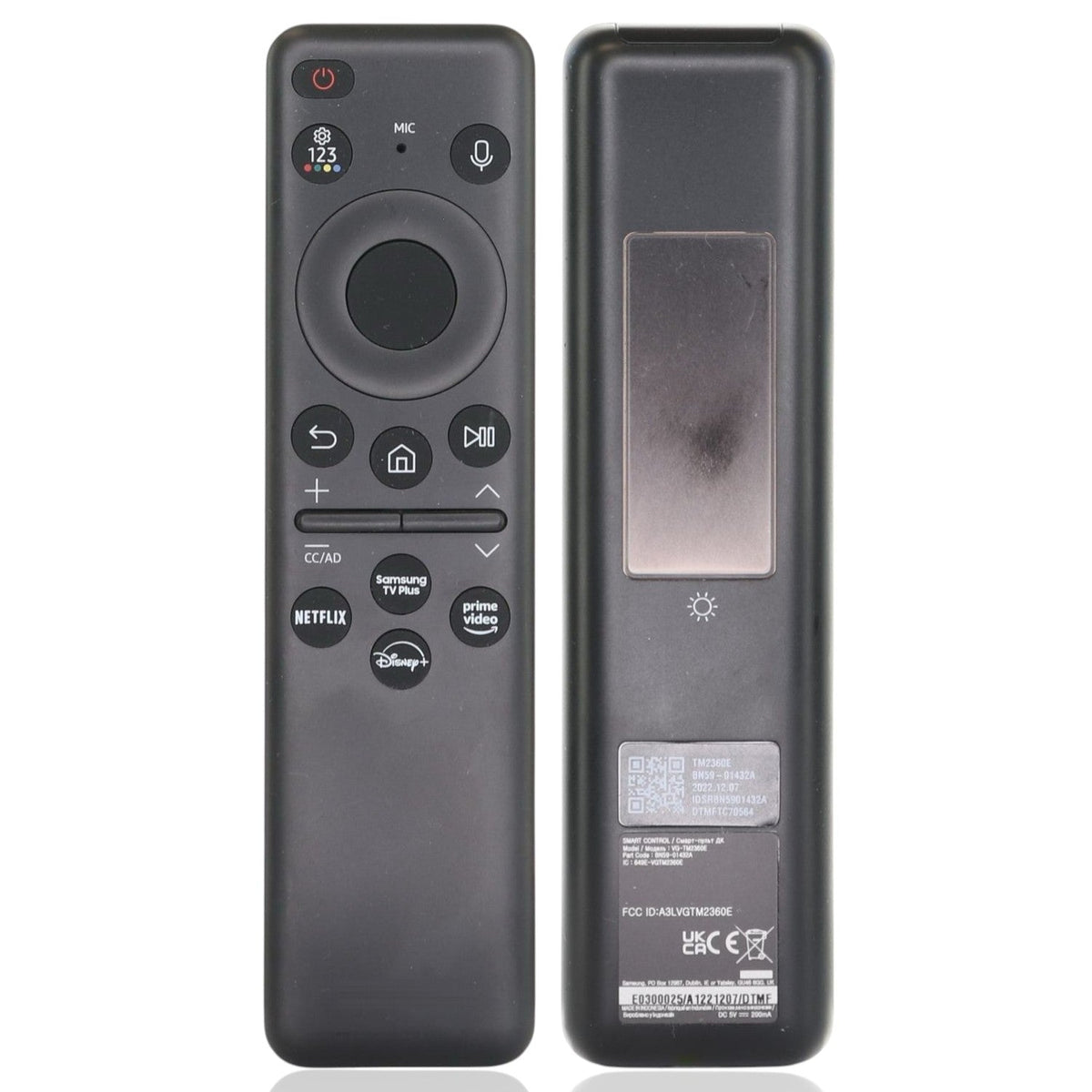 Dan's Originals Solar Smart TV Remote Control