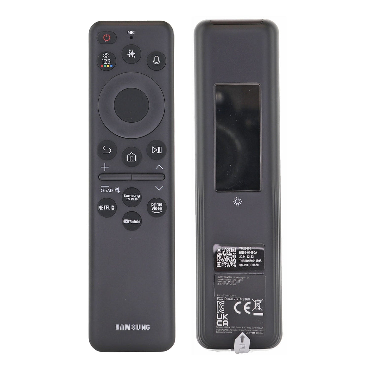 Dan's Originals Solar TV Remote Control