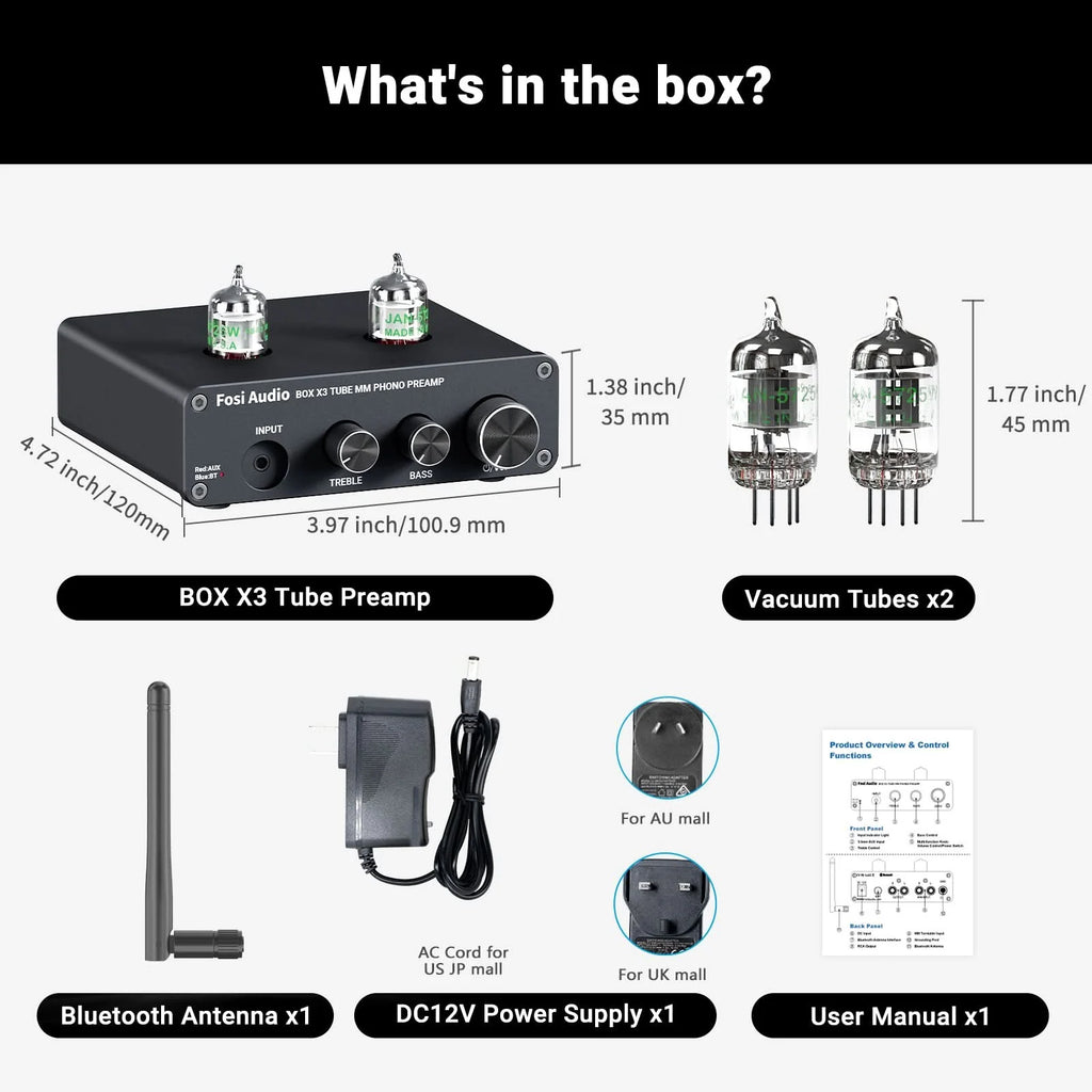 Fosi Audio Phono Preamplifier
